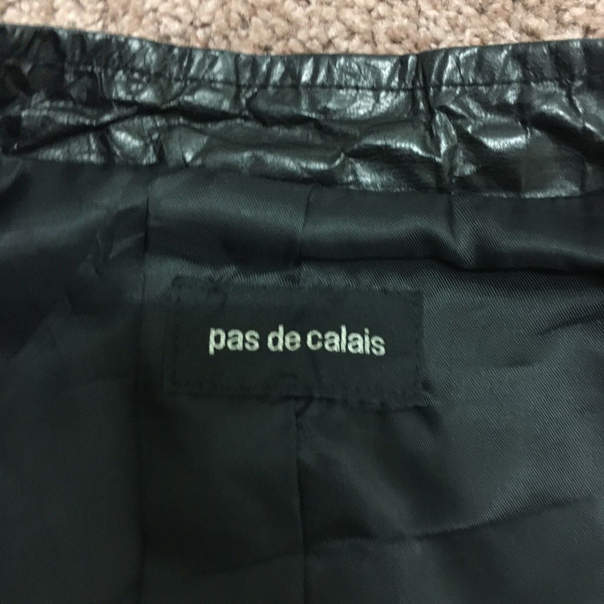 Designer pas de calais leather jacket Size US M / EU 48-50 / 2 - 3 Thumbnail