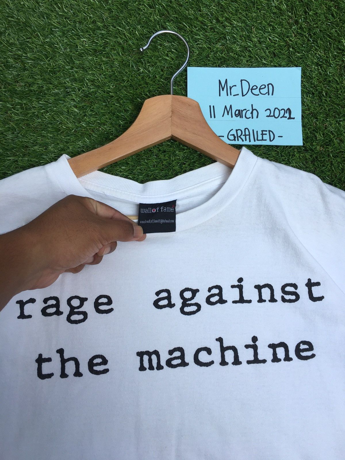 Band Tees Rare Rage Against The Machine Rock Band Tshirt Size US M / EU 48-50 / 2 - 7 Thumbnail
