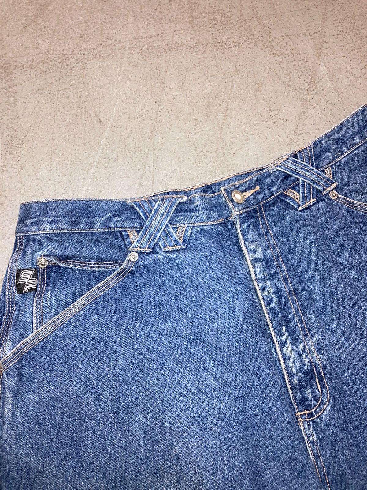 Southpole CRAZY VINTAGE Y2K SOUTHPOLE BAGGY JORTS JNCO SKATER SHORTS Size US 33 - 4 Thumbnail