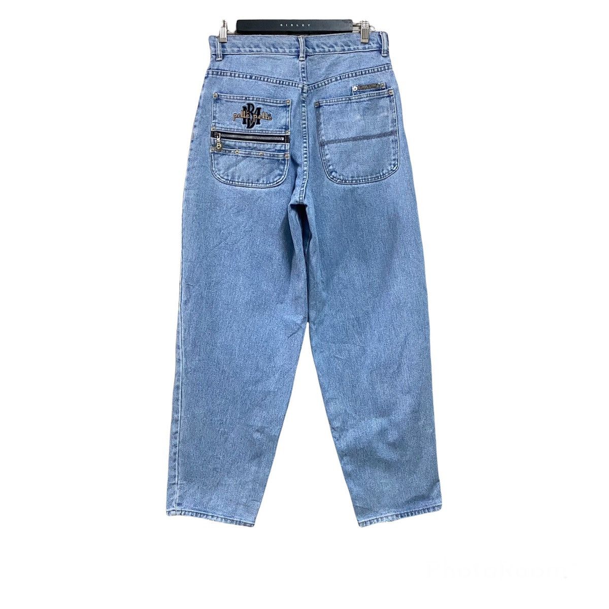 image of Vintage Marc Buchanan Denim Carpenter Baggy Pants 30X31 in Blue, Men's