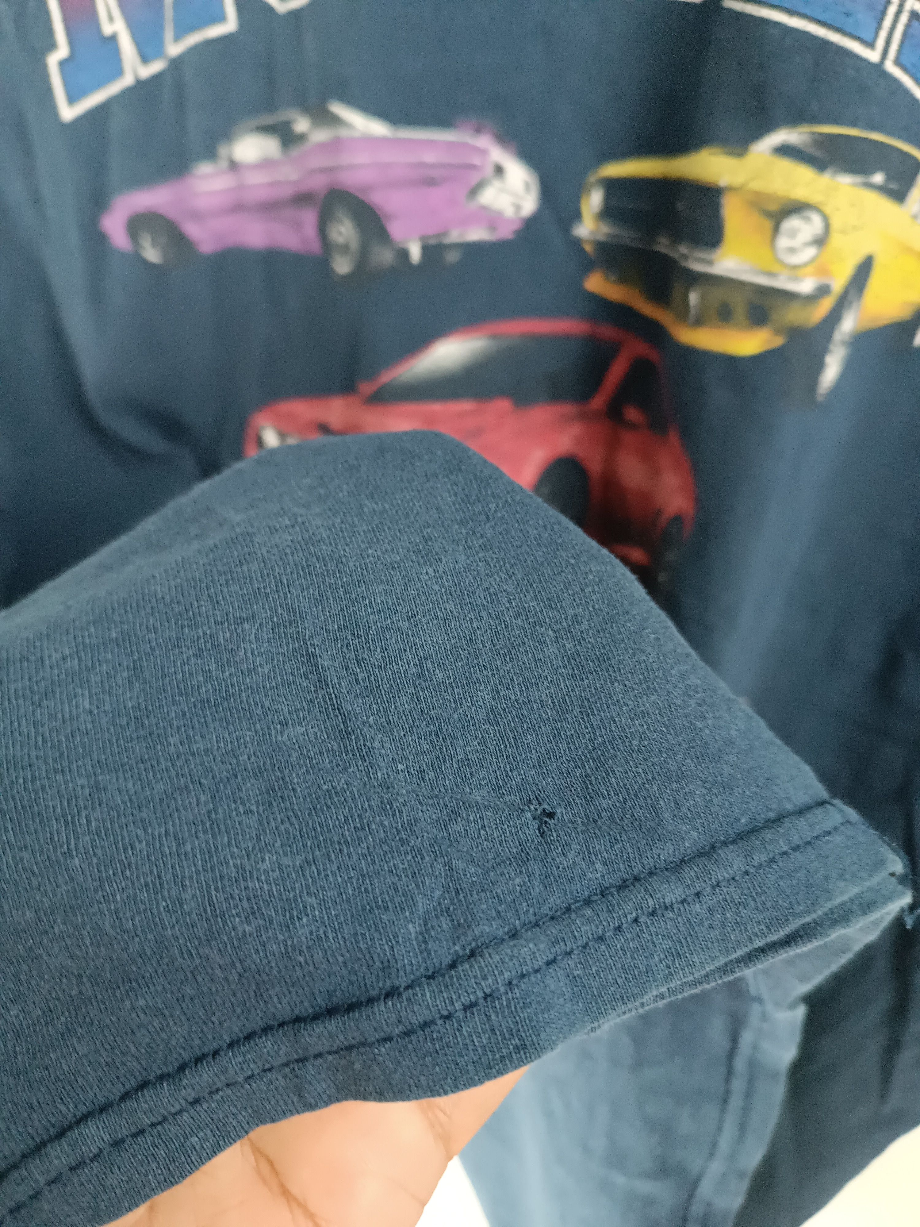 Mustang VINTAGE DISTRESSED AMERICAN MUSCLE (chevy pontiac dodge ford Size US XXL / EU 58 / 5 - 10 Thumbnail