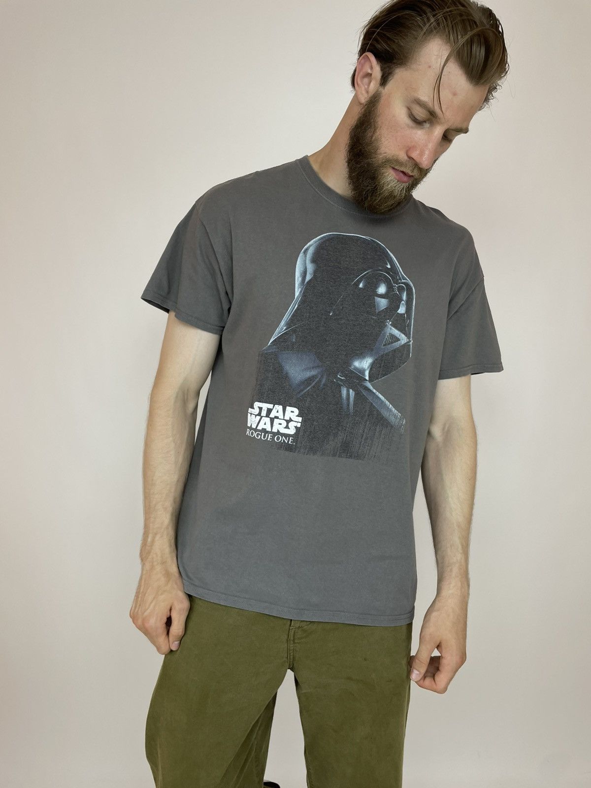 Vintage GILDAN STAR WARS darth vader Rogue one t-shirt vintage Size US XL / EU 56 / 4 - 5 Thumbnail