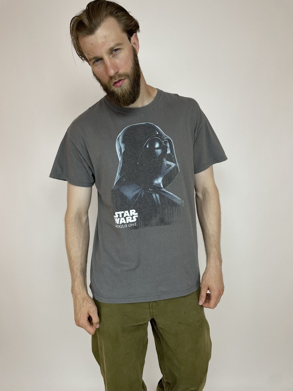 Vintage GILDAN STAR WARS darth vader Rogue one t-shirt vintage Size US XL / EU 56 / 4 - 3 Thumbnail