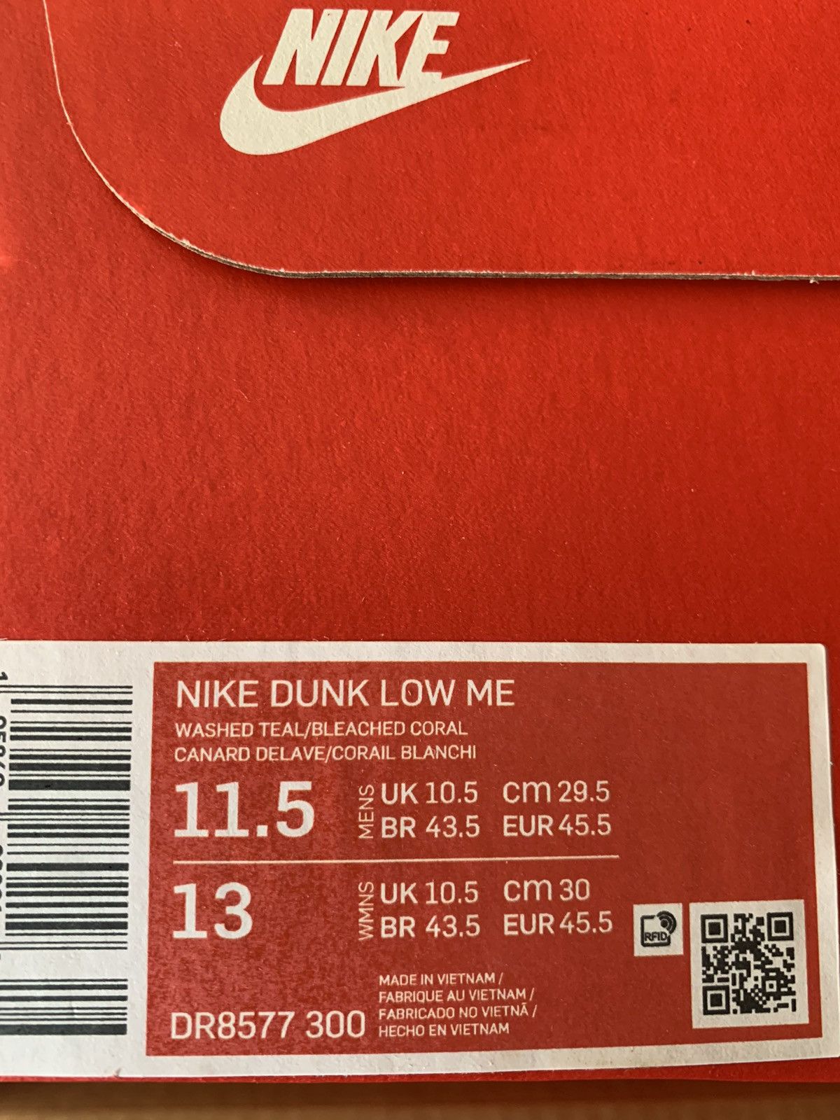 Nike Nike Dunk Low ME Size US 11.5 / EU 44-45 - 9 Thumbnail