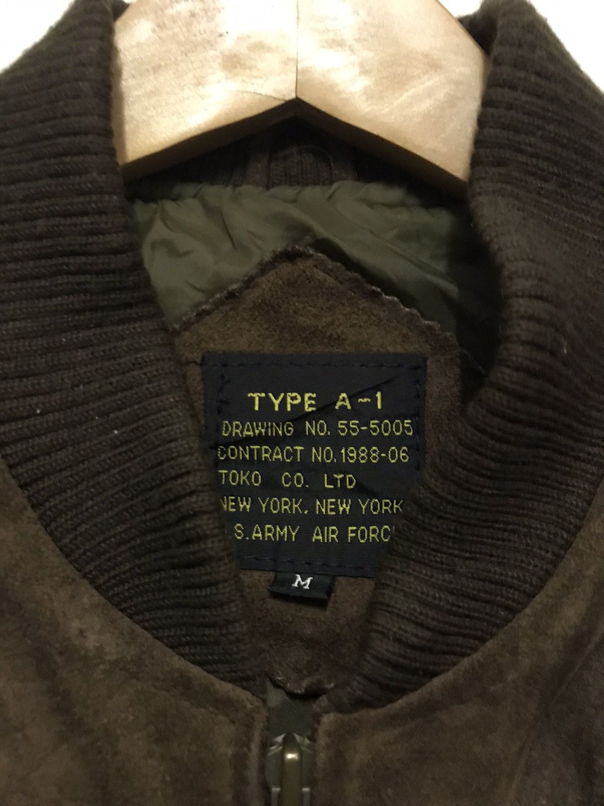 Other Type A-1 Us Army Air Force leather jacket Size US M / EU 48-50 / 2 - 2 Thumbnail