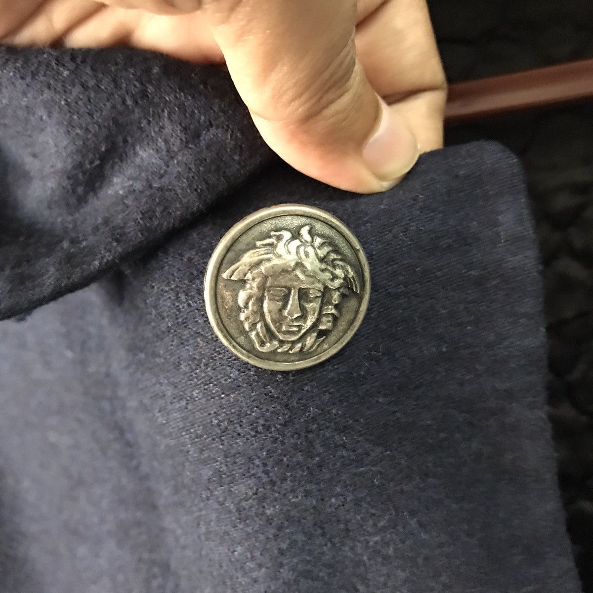 Versace Jeans Couture 💥Steals💥Versace Jeans Couture Wool Jacket Hooded Size US XL / EU 56 / 4 - 7 Thumbnail