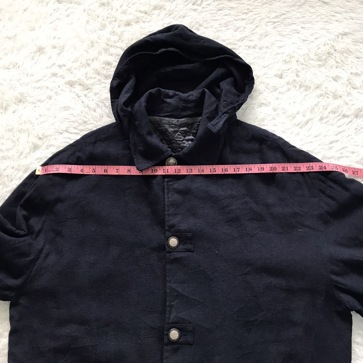 Versace Jeans Couture 💥Steals💥Versace Jeans Couture Wool Jacket Hooded Size US XL / EU 56 / 4 - 24 Thumbnail