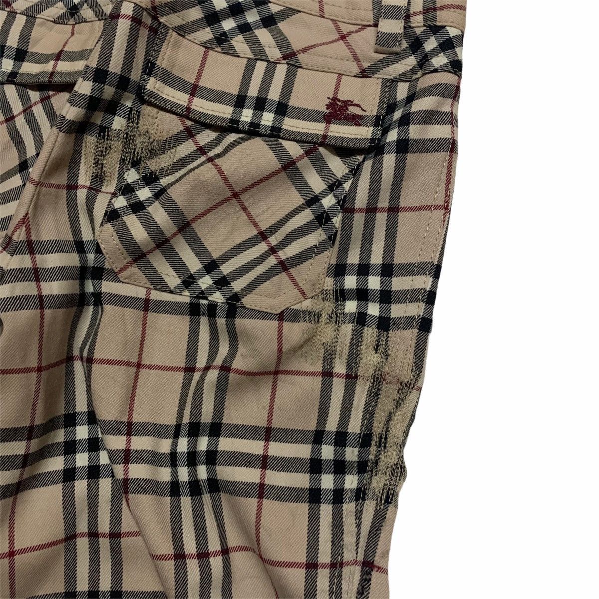 Burberry × Burberry Prorsum Burberry London Blue Label Nova Check Pant Size US 29 - 8 Thumbnail
