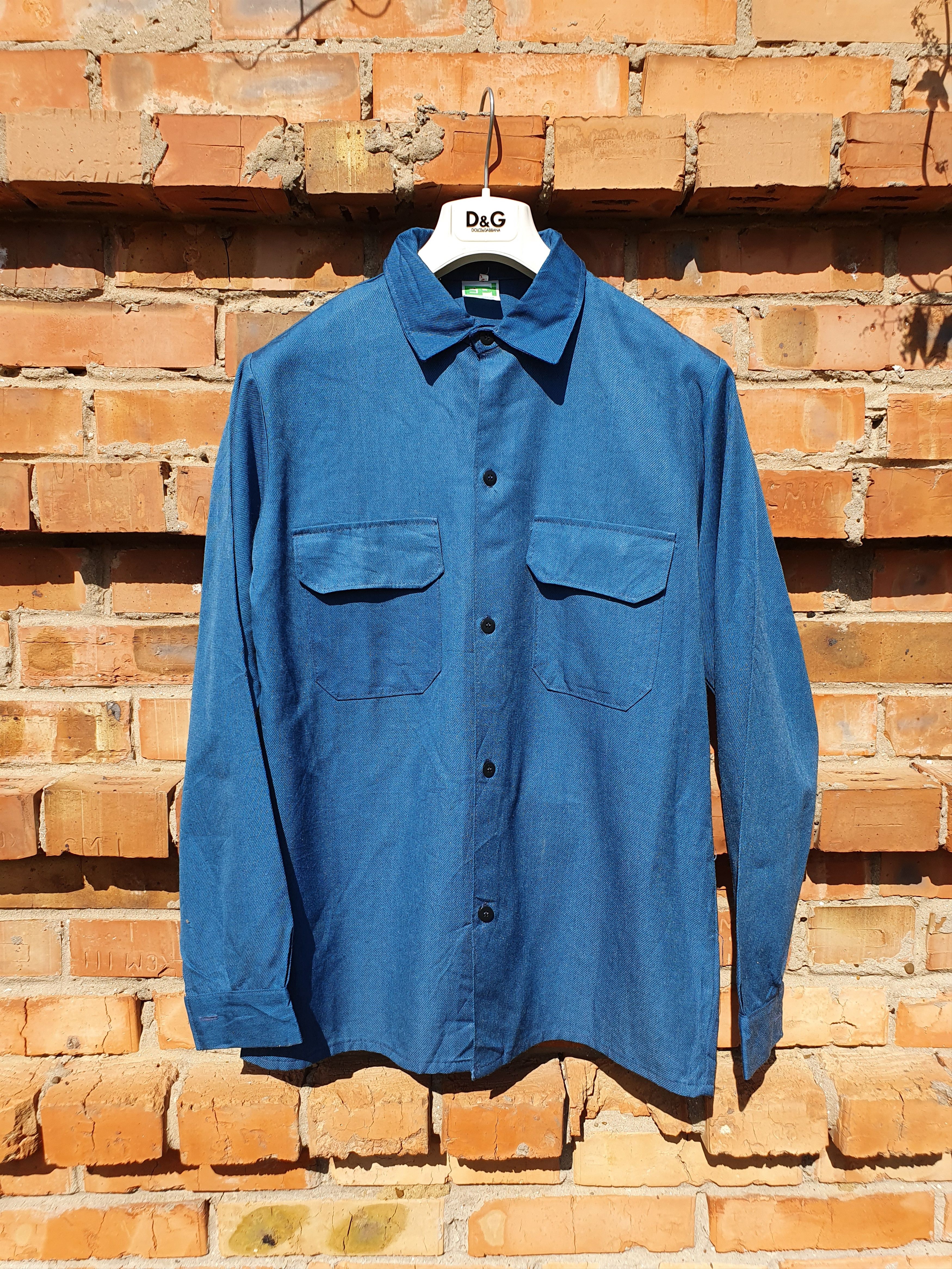 Le Laboureur × Vetra vintage 70s French Worker Warm shirt Size US L / EU 52-54 / 3 - 9 Thumbnail
