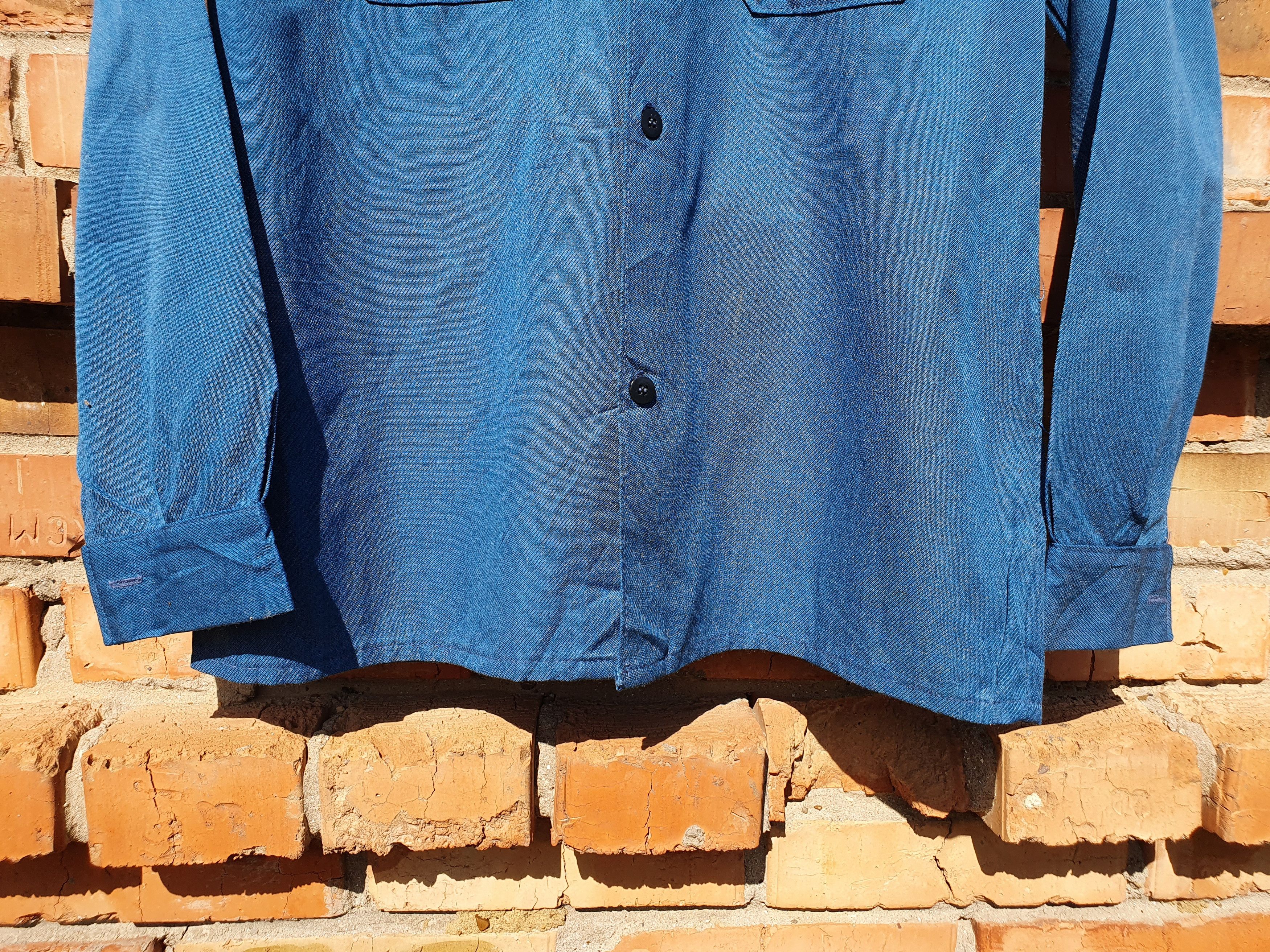 Le Laboureur × Vetra vintage 70s French Worker Warm shirt Size US L / EU 52-54 / 3 - 7 Thumbnail