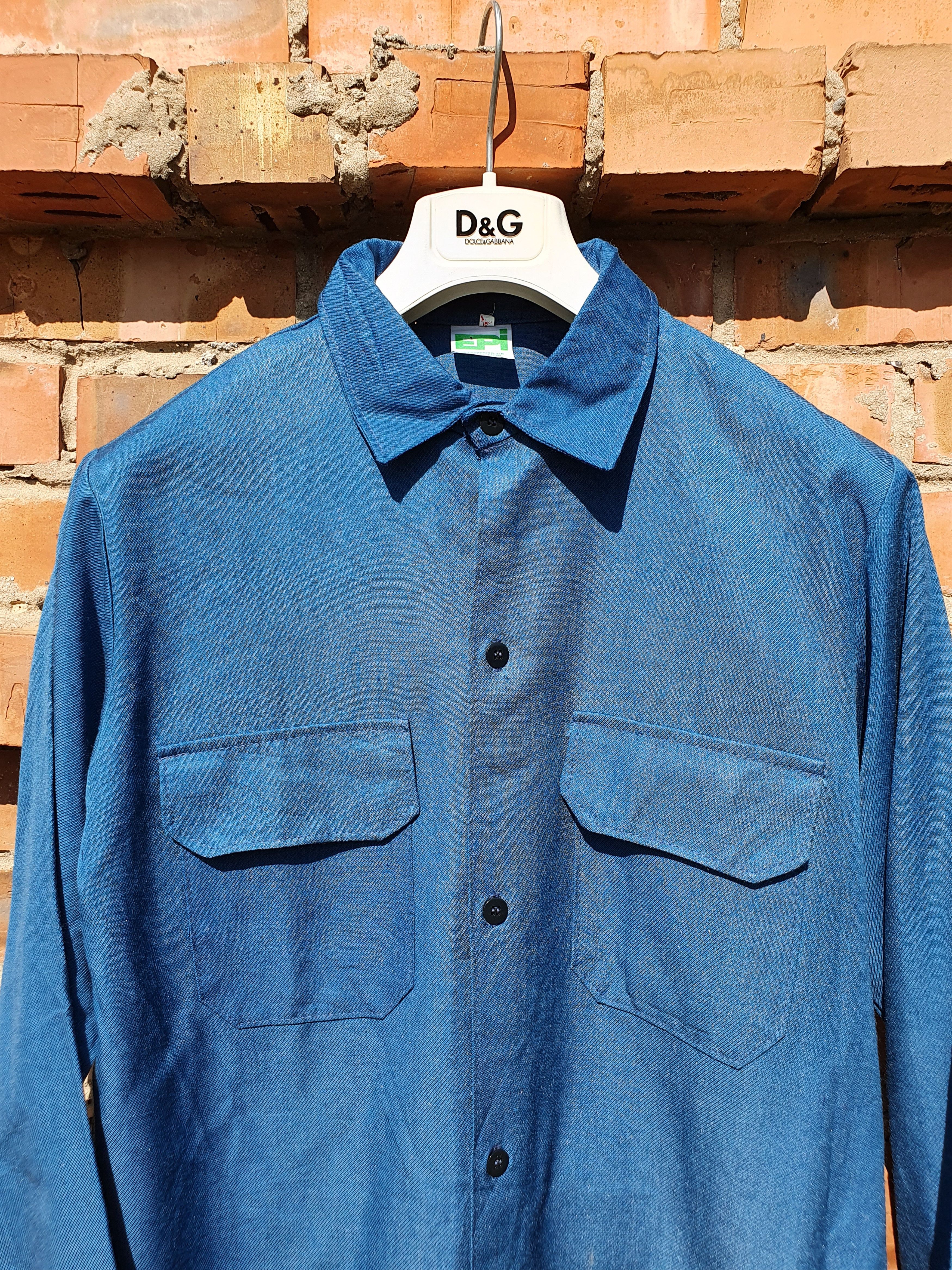 Le Laboureur × Vetra vintage 70s French Worker Warm shirt Size US L / EU 52-54 / 3 - 2 Thumbnail