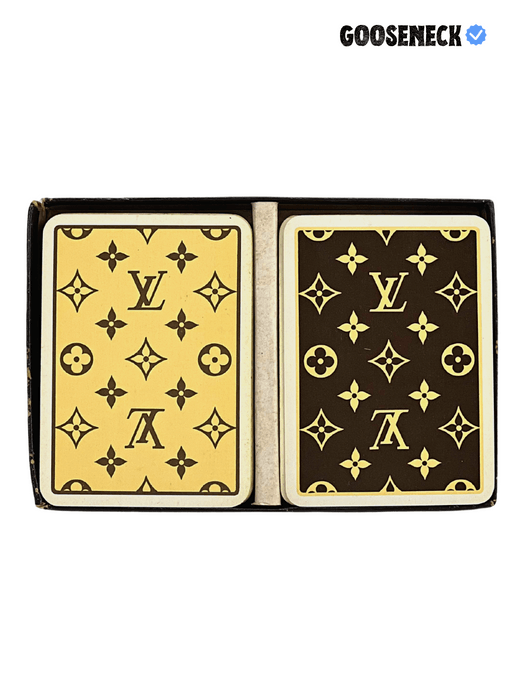 Louis Vuitton Monogram Playing Cards In Box