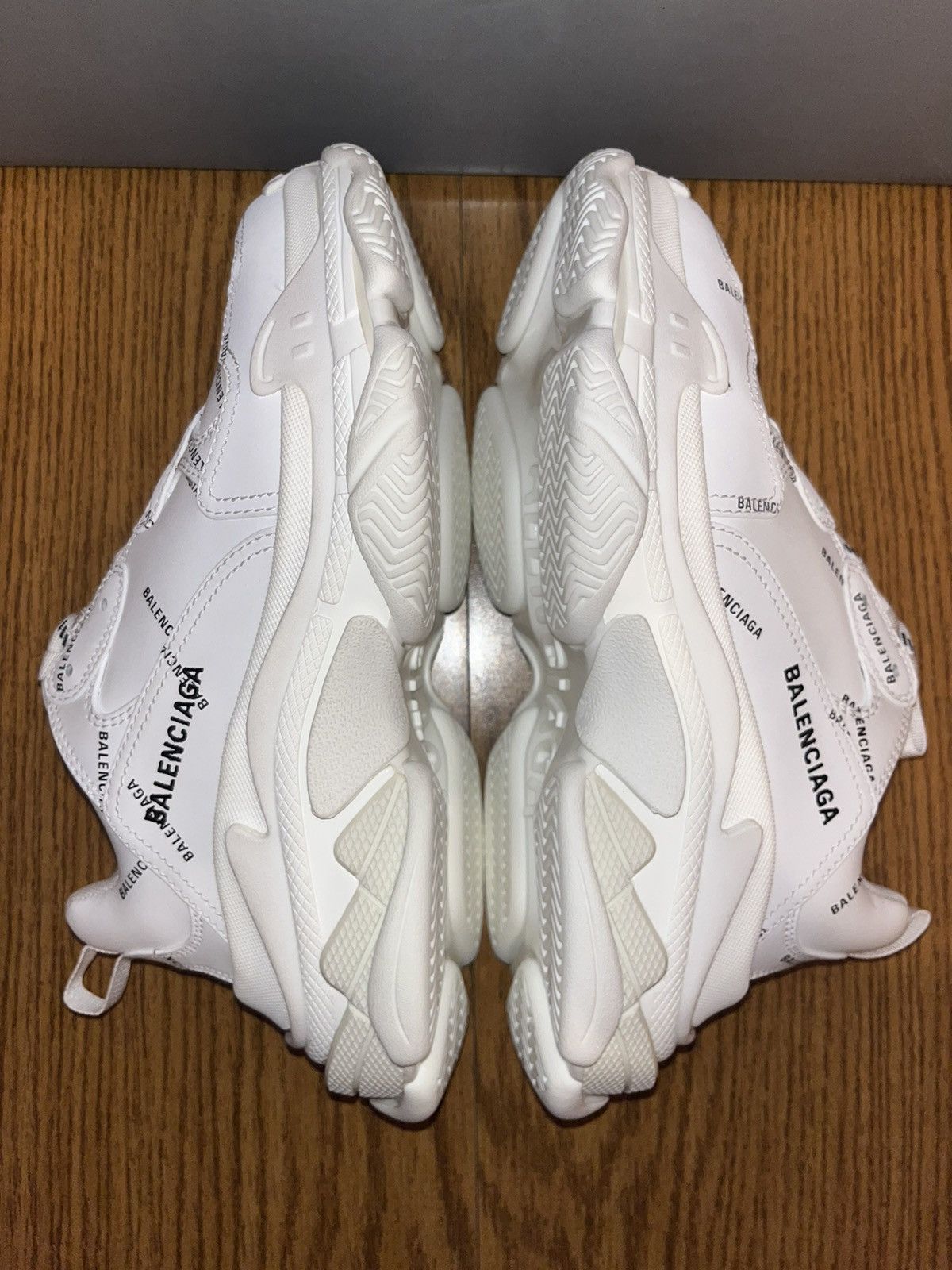 Balenciaga Balenciaga Triple S All Over Logo Sneaker Size US 7 / EU 40 - 3 Thumbnail