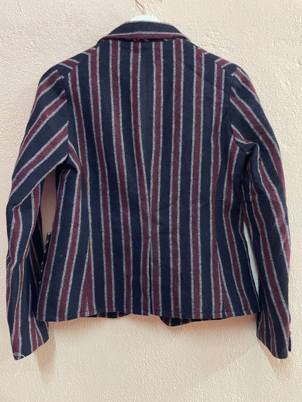Japanese Brand Blanc Basque inspired by street Punk style CBGB Stripe coat Size US S / EU 44-46 / 1 - 7 Thumbnail