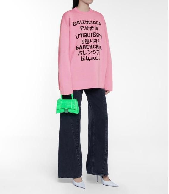Balenciaga 💥$1.5 Value💥Balenciaga Language Logo Sweater Size M / US 6-8 / IT 42-44 - 5 Thumbnail