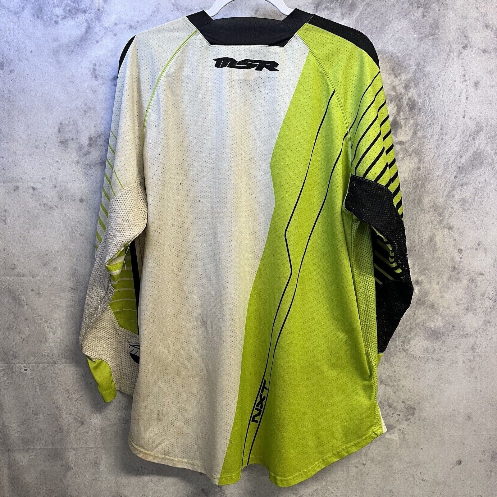 Other MSR Motocross Racing Jersey Mens XL Long Sleeve NXTAir Green Size US XL / EU 56 / 4 - 2 Thumbnail