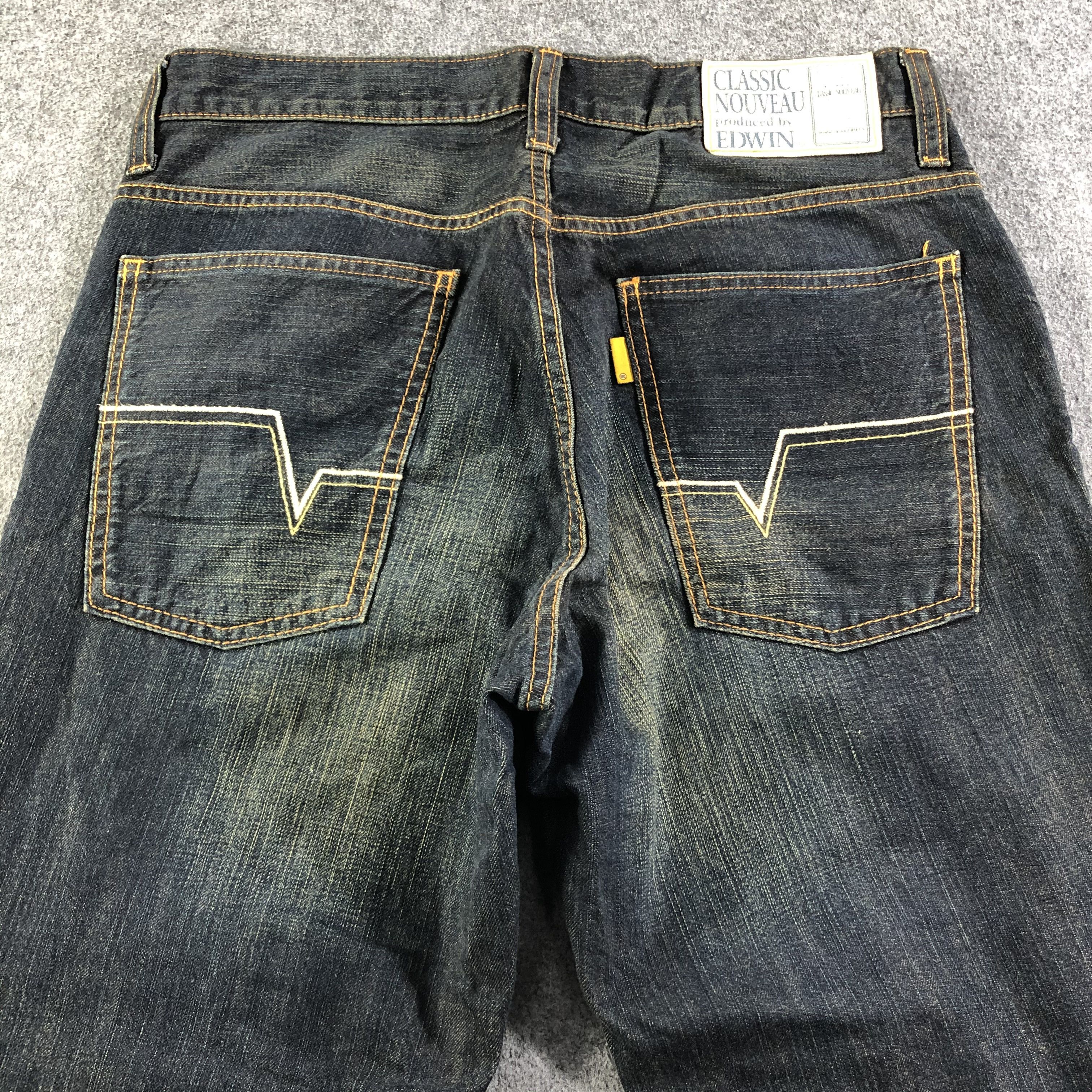 Edwin × Japanese Brand × Vintage Vintage Edwin Jeans Rusty Blue Denim -J2803 Size US 34 / EU 50 - 4 Thumbnail