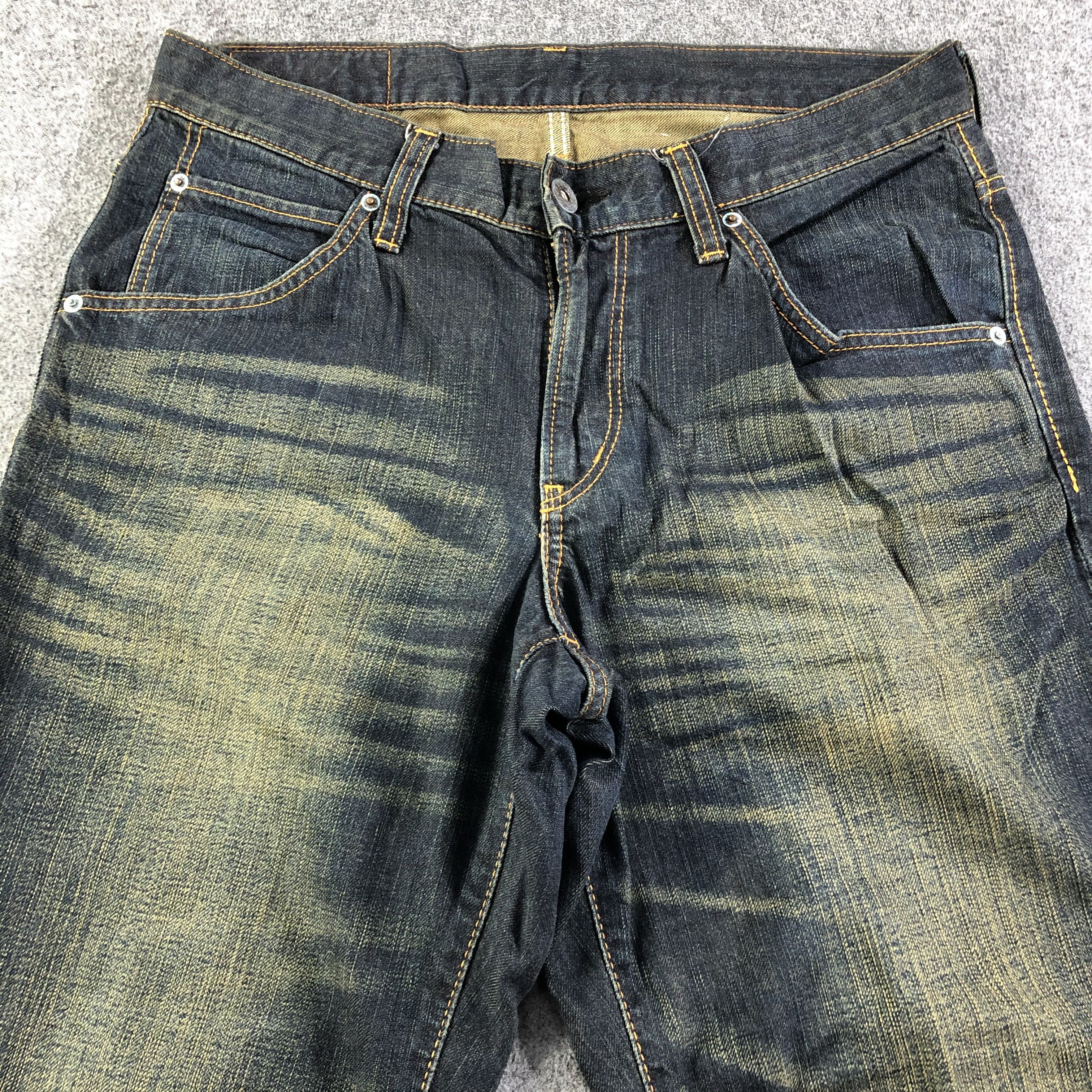 Edwin × Japanese Brand × Vintage Vintage Edwin Jeans Rusty Blue Denim -J2803 Size US 34 / EU 50 - 3 Thumbnail