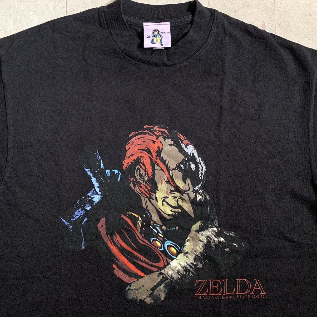 Japanese Brand GANONGUTS Zelda Ganondorf x Berserk Tshirt by Animeteas Size US S / EU 44-46 / 1 - 1 Thumbnail