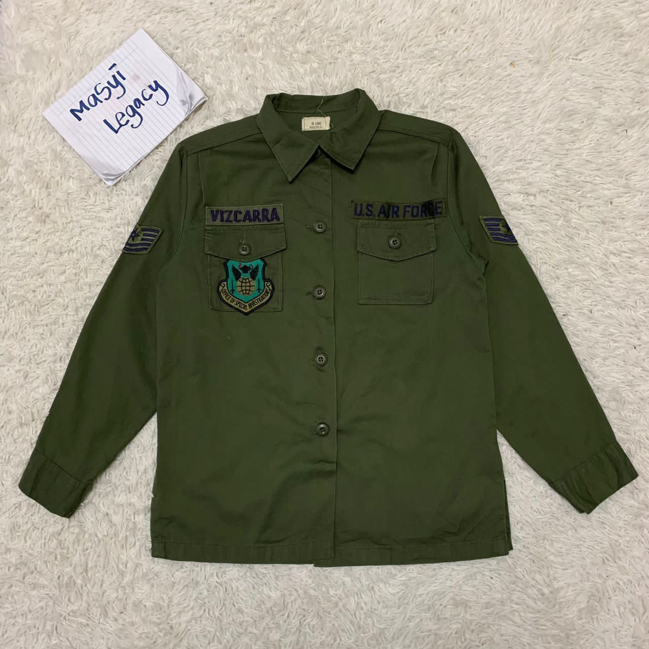 Vintage Military style jacket Size M / US 6-8 / IT 42-44 - 1 Thumbnail