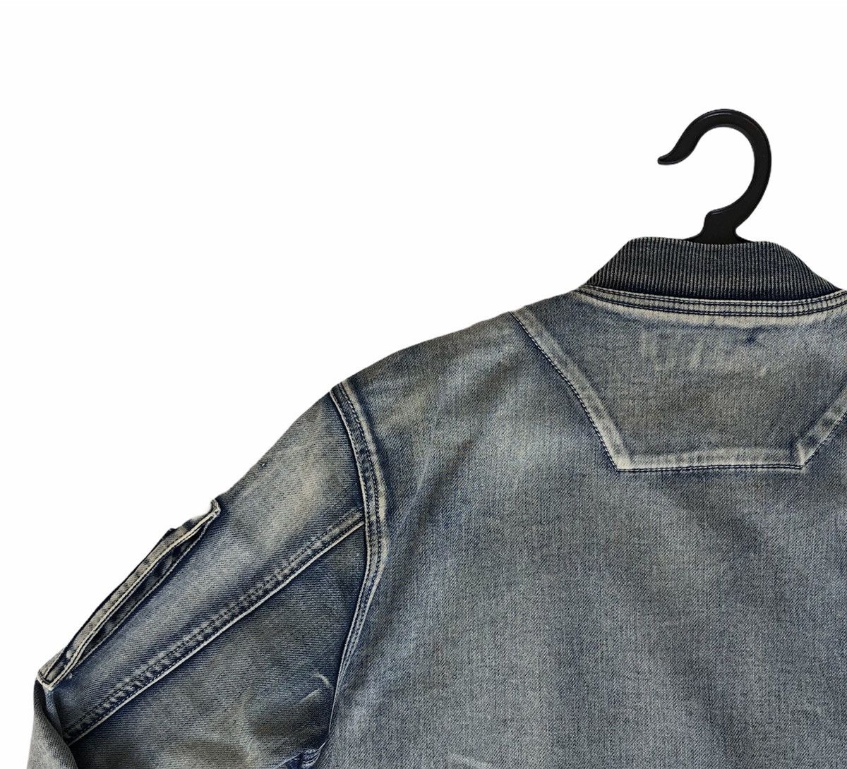 Japanese Brand CavariA Mens Season Bomber Denime Jacket Size US M / EU 48-50 / 2 - 8 Thumbnail