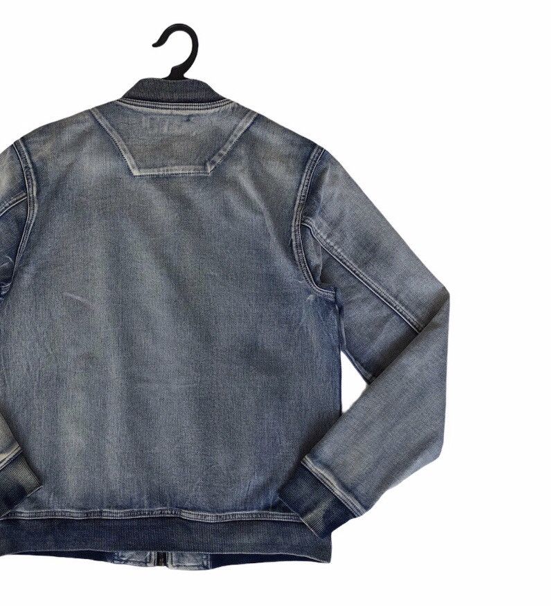 Japanese Brand CavariA Mens Season Bomber Denime Jacket Size US M / EU 48-50 / 2 - 7 Thumbnail