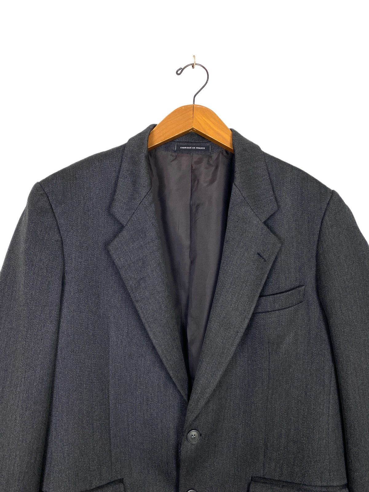 Yves Saint Laurent Vtg Yvest Saint Laurent Single Breasted Blazer Made France Size 42S - 3 Thumbnail