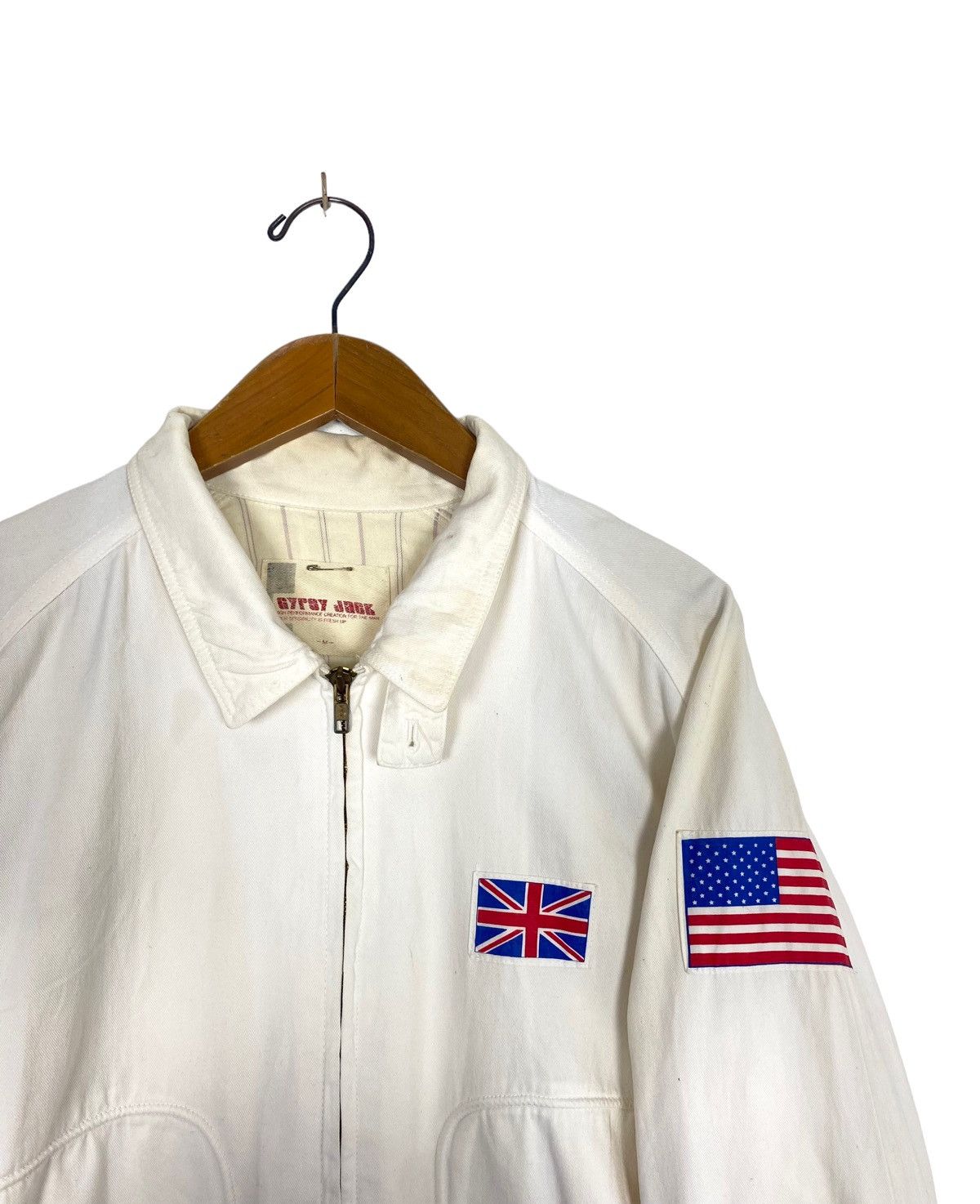 Gypsy Gypsy Jacky Bomber Jacket American Britain Flag Logo Japan Size US M / EU 48-50 / 2 - 2 Thumbnail