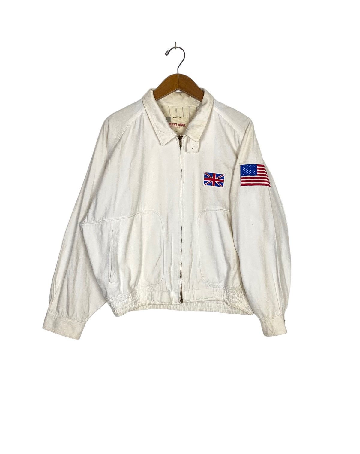 Gypsy Gypsy Jacky Bomber Jacket American Britain Flag Logo Japan Size US M / EU 48-50 / 2 - 1 Thumbnail