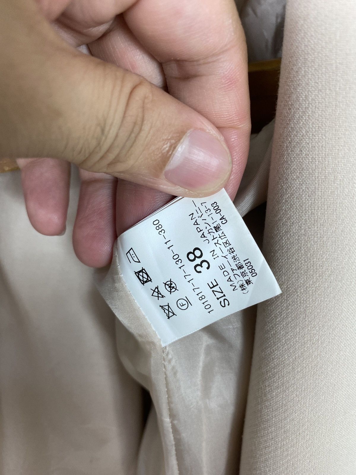 Japanese Brand Rare‼️ Anayi Long Coat Made in Japan Size US L / EU 52-54 / 3 - 5 Thumbnail