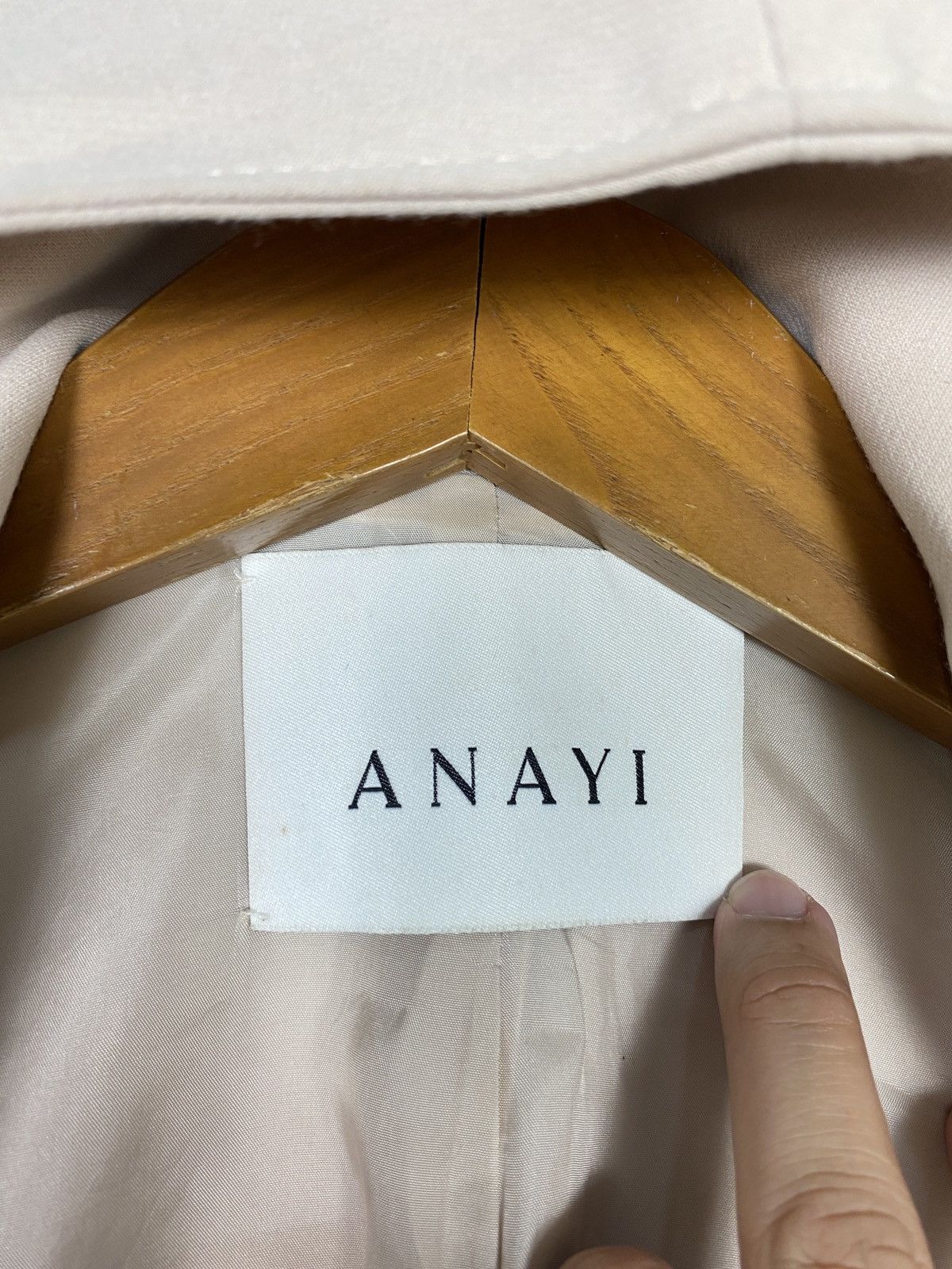 Japanese Brand Rare‼️ Anayi Long Coat Made in Japan Size US L / EU 52-54 / 3 - 4 Thumbnail