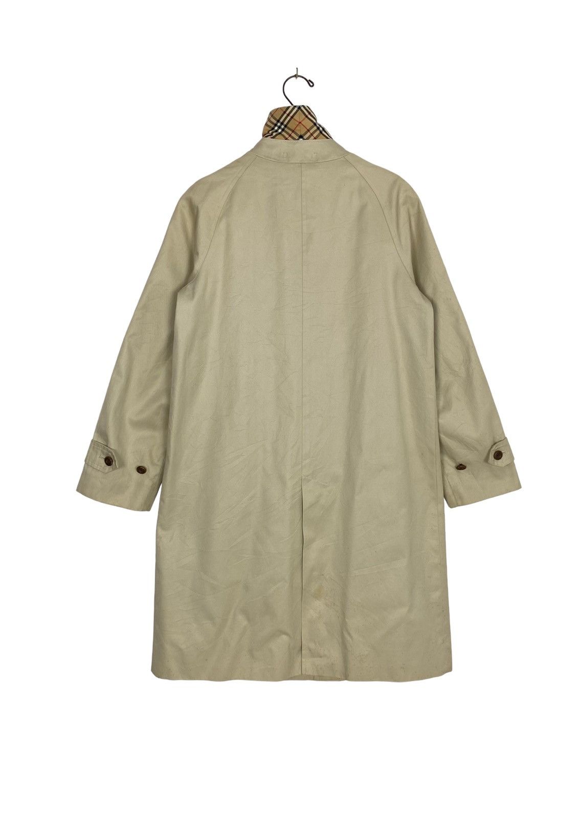 Burberry Rare‼️ Vintage Burberrys’ Blue Label Trenchcoat Novacheck Size M / US 6-8 / IT 42-44 - 4 Thumbnail