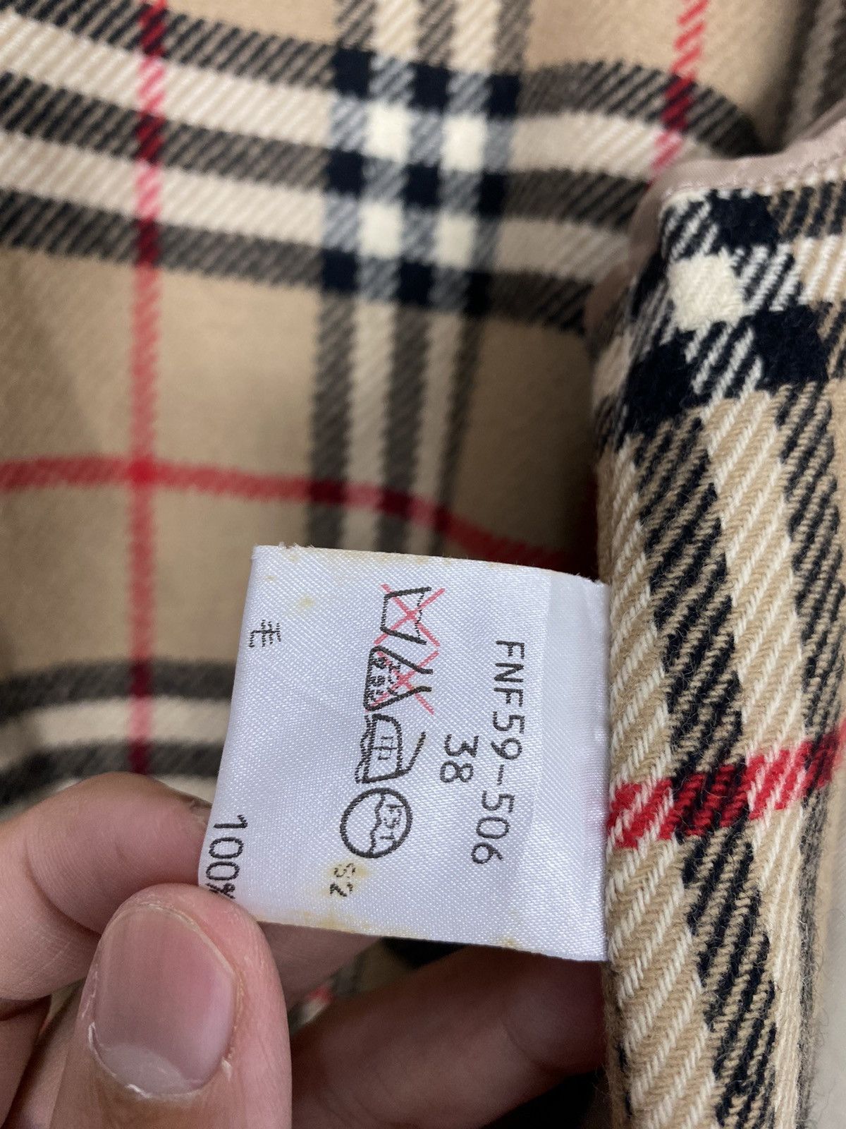Burberry Rare‼️ Vintage Burberrys’ Blue Label Trenchcoat Novacheck Size M / US 6-8 / IT 42-44 - 7 Thumbnail