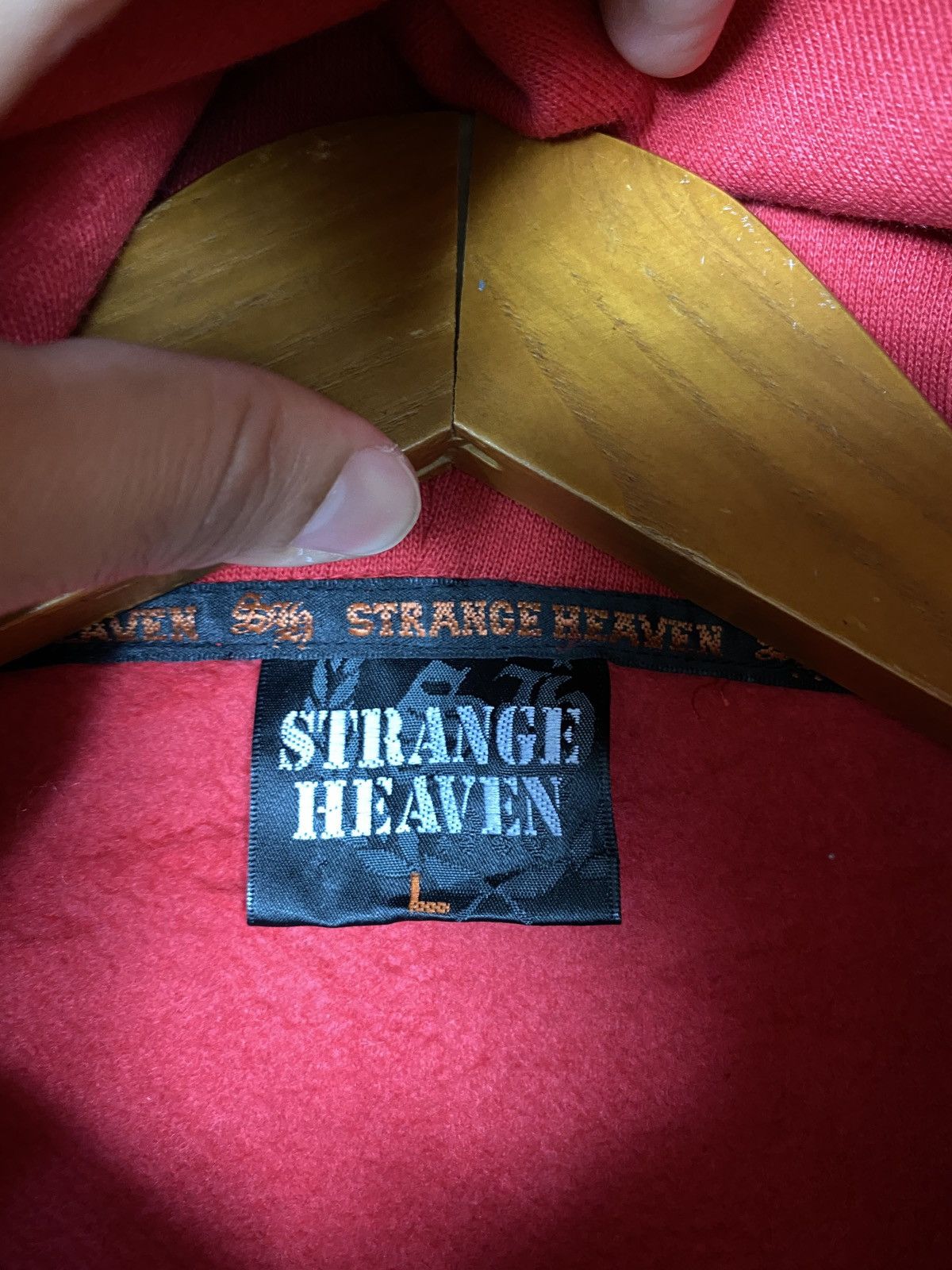 Japanese Brand Rare‼️ Strange Heaven Wild Ride Hoodie Fur Hip Hop Spell Out Size US L / EU 52-54 / 3 - 3 Thumbnail