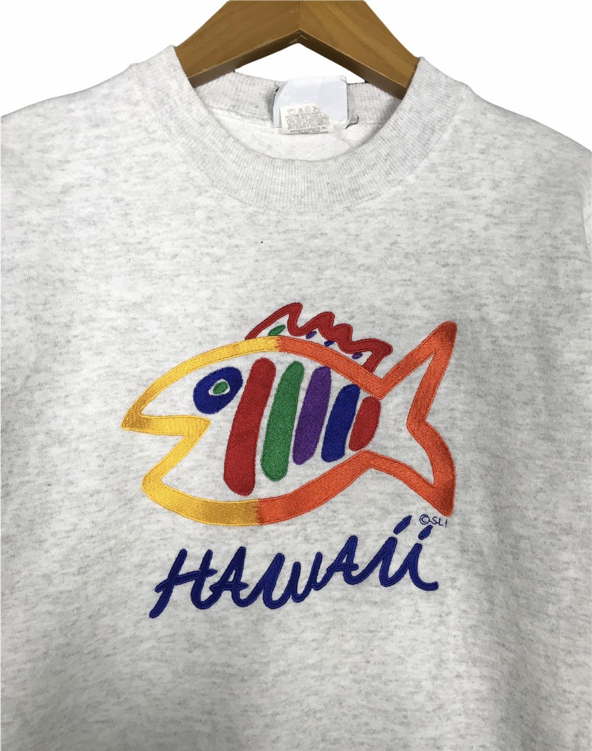 Vintage Rare‼️Vintage Hawaii Sweatshirt Big Logo Usa Made Size US S / EU 44-46 / 1 - 2 Thumbnail