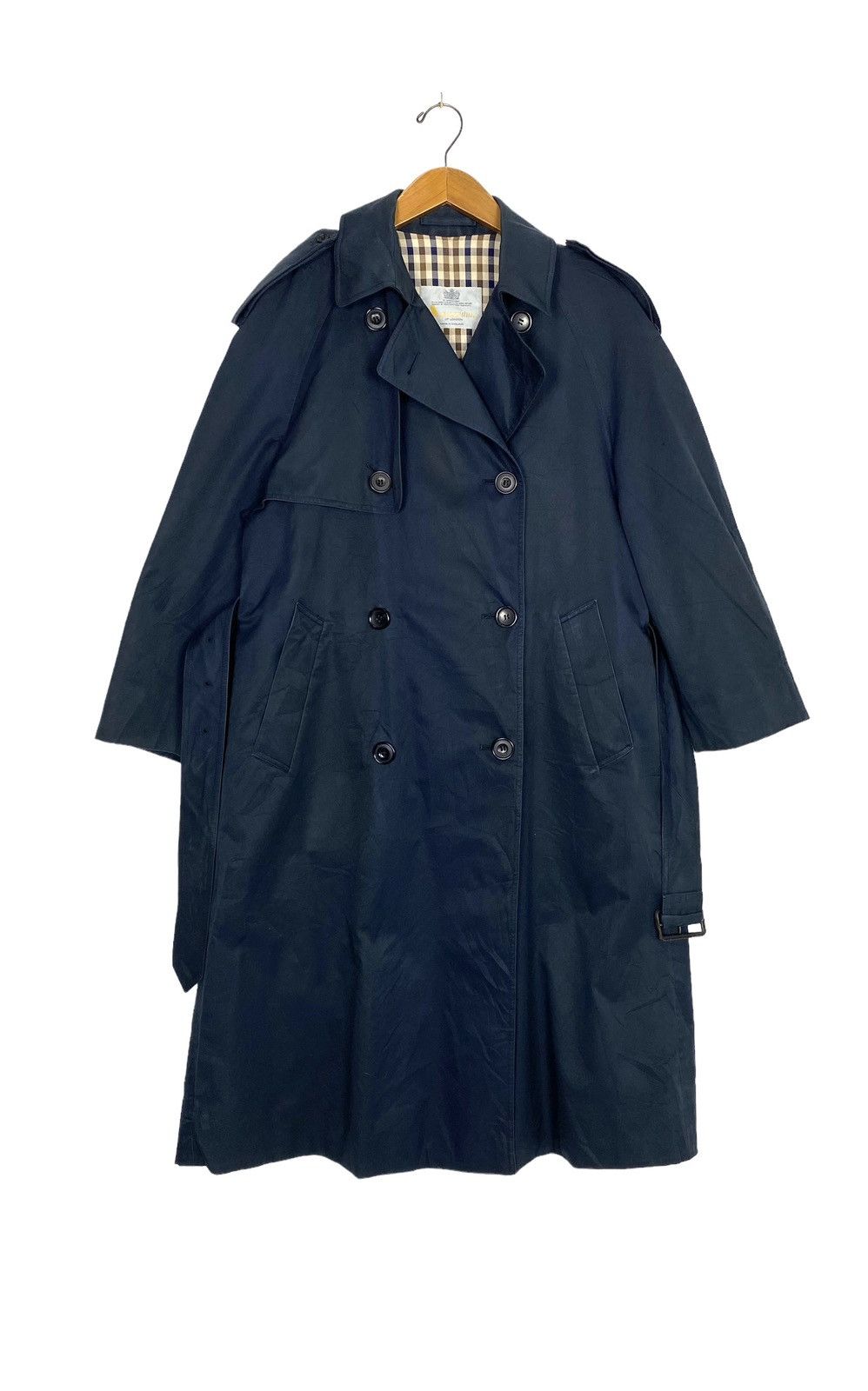 Aquascutum Rare‼️ Vintage Aquascutum Trenchcoat Made in England Size M / US 6-8 / IT 42-44 - 2 Thumbnail