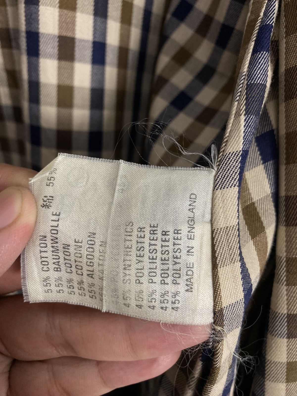 Aquascutum Rare‼️ Vintage Aquascutum Trenchcoat Made in England Size M / US 6-8 / IT 42-44 - 9 Thumbnail