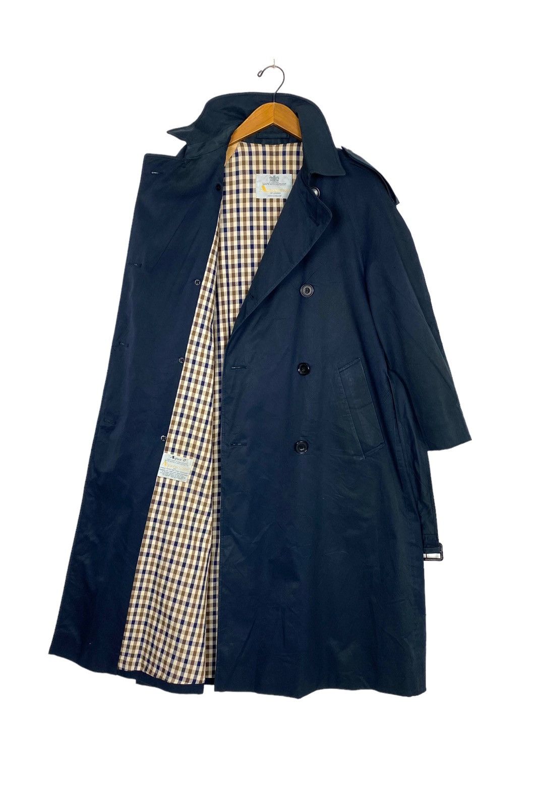 Aquascutum Rare‼️ Vintage Aquascutum Trenchcoat Made in England Size M / US 6-8 / IT 42-44 - 1 Thumbnail