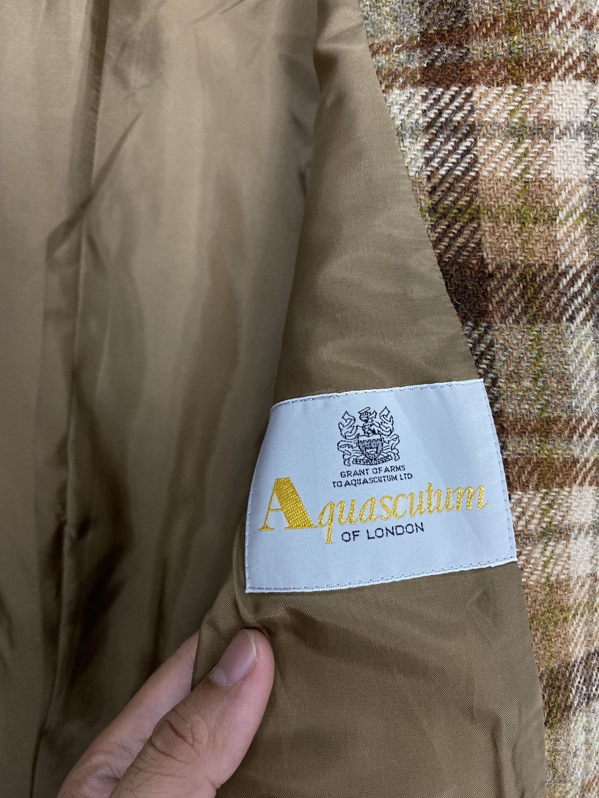 Aquascutum Rare‼️ Vintage Aquascutum Single Breasted Wool Sport Coat Size M / US 6-8 / IT 42-44 - 7 Thumbnail