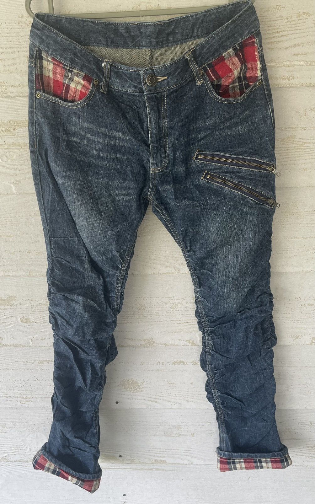 Japanese Brand GUARANTED ZIPPER JEANS JAPAN Size US 32 / EU 48 - 1 Thumbnail