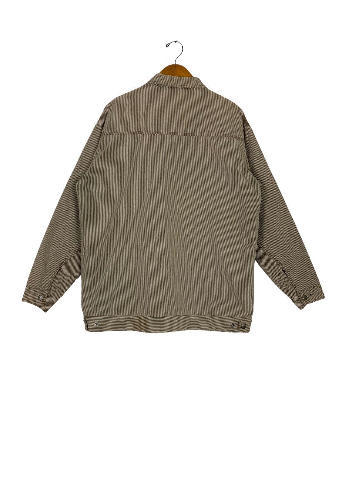 Columbia Rare‼️ Vintage Columbia Chore Jacket Stripe Workwear Large Size US XXL / EU 58 / 5 - 4 Thumbnail