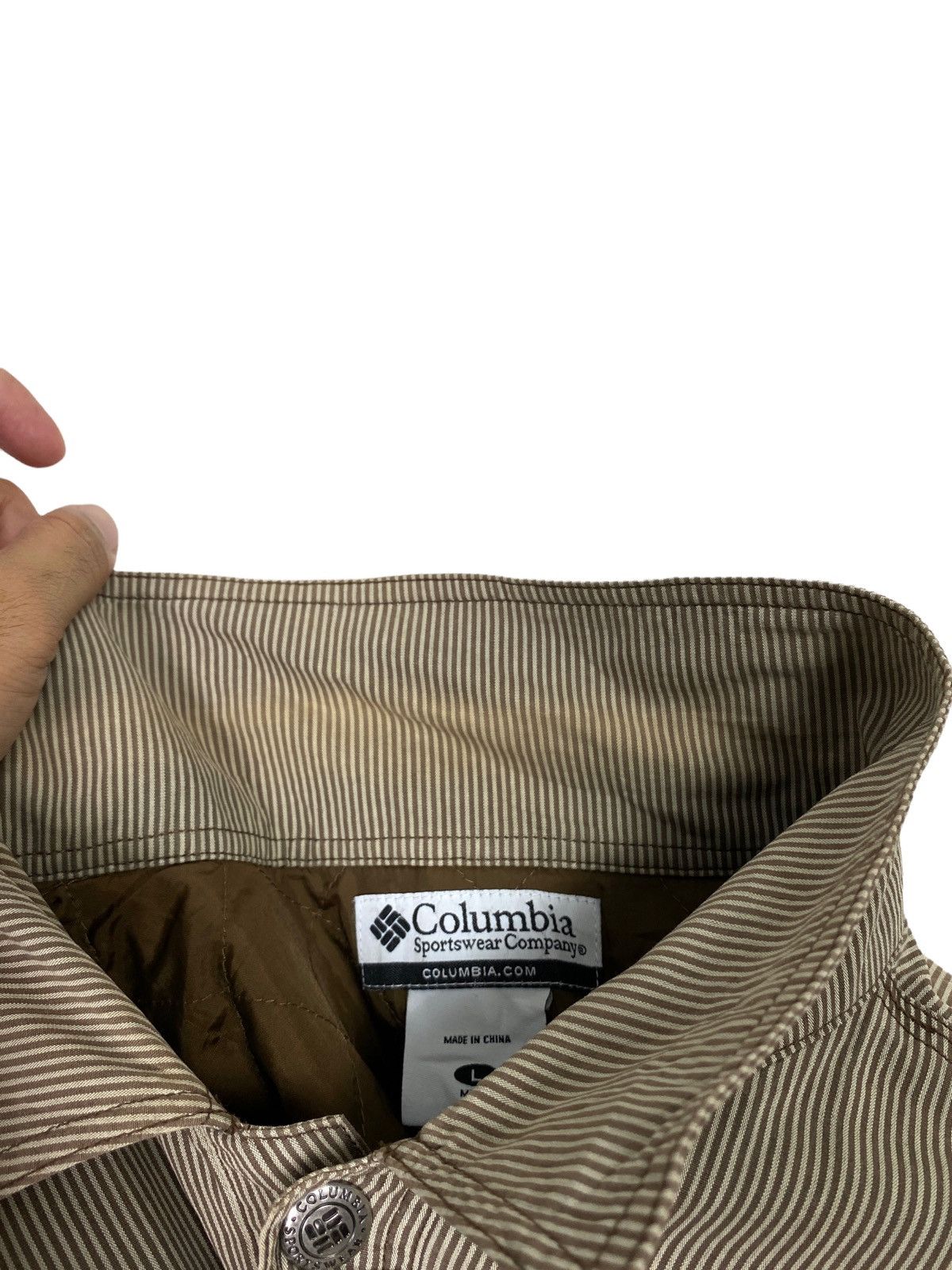 Columbia Rare‼️ Vintage Columbia Chore Jacket Stripe Workwear Large Size US XXL / EU 58 / 5 - 11 Thumbnail