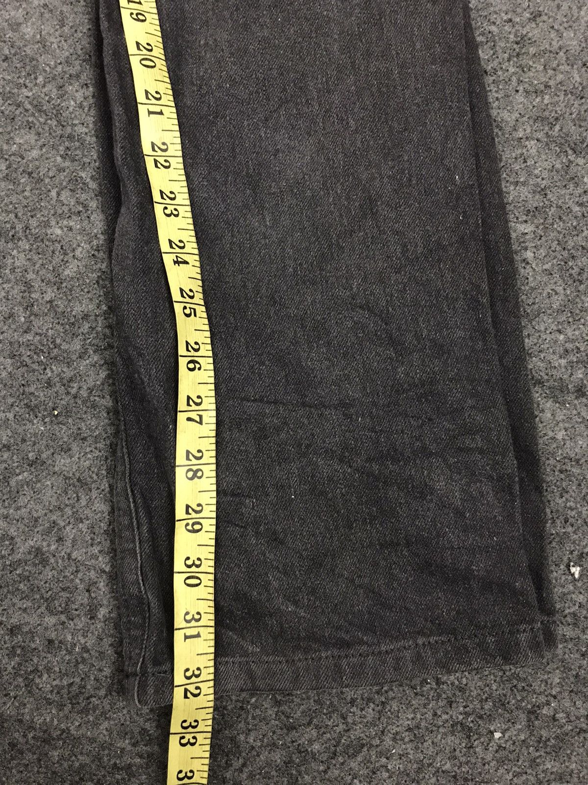 Japanese Brand Comme Ca Men Denim Cross Button Inspired Chrome Hearts Size US 32 / EU 48 - 9 Thumbnail