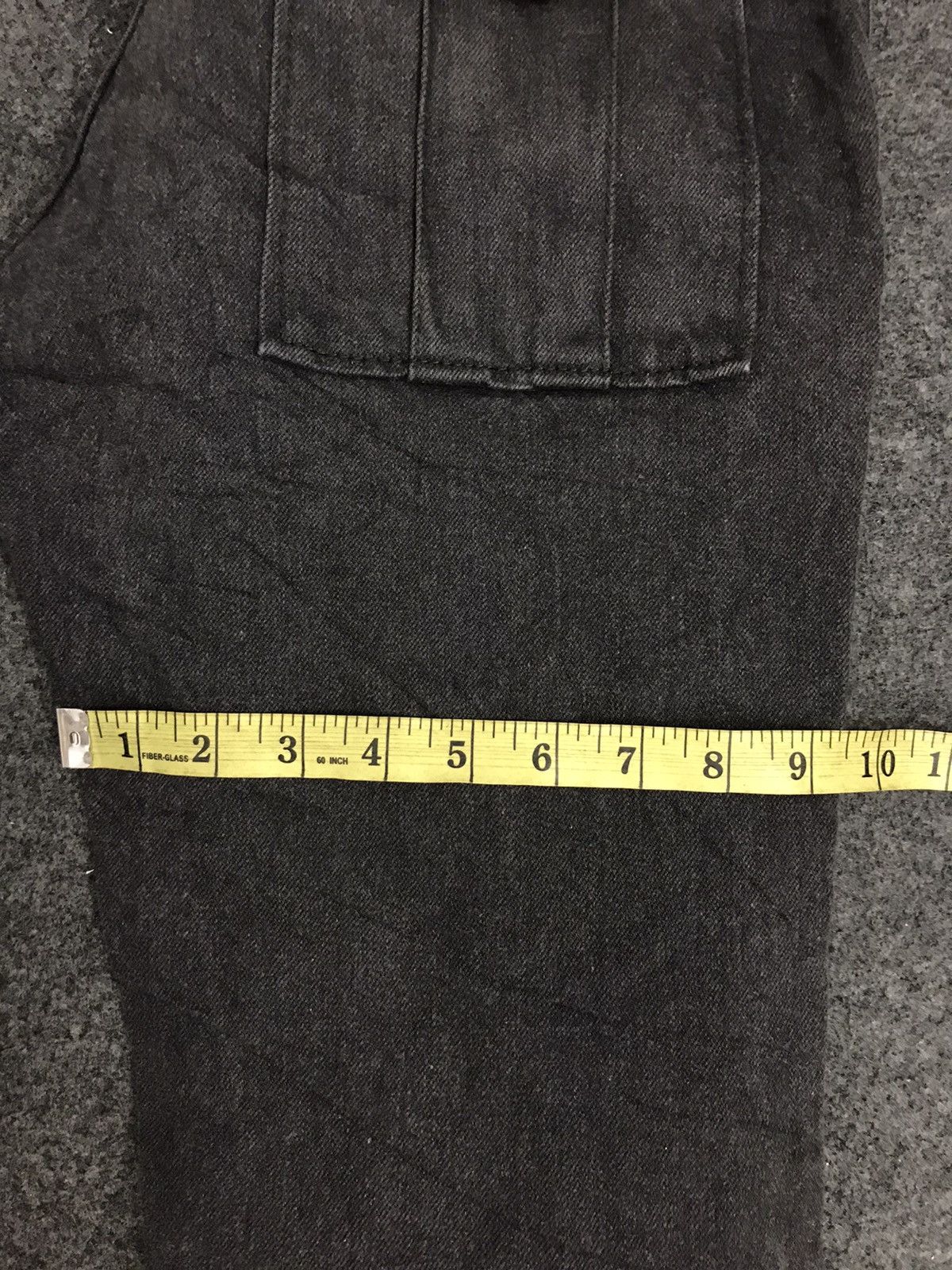 Japanese Brand Comme Ca Men Denim Cross Button Inspired Chrome Hearts Size US 32 / EU 48 - 10 Thumbnail