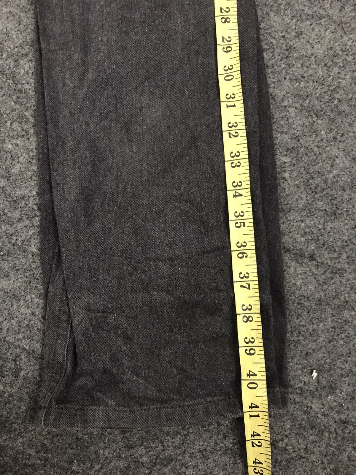 Japanese Brand Comme Ca Men Denim Cross Button Inspired Chrome Hearts Size US 32 / EU 48 - 7 Thumbnail