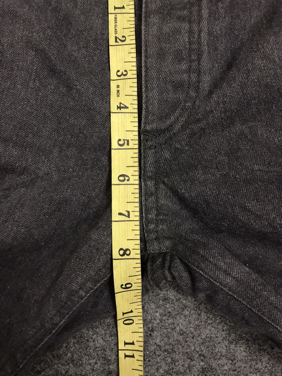 Japanese Brand Comme Ca Men Denim Cross Button Inspired Chrome Hearts Size US 32 / EU 48 - 6 Thumbnail