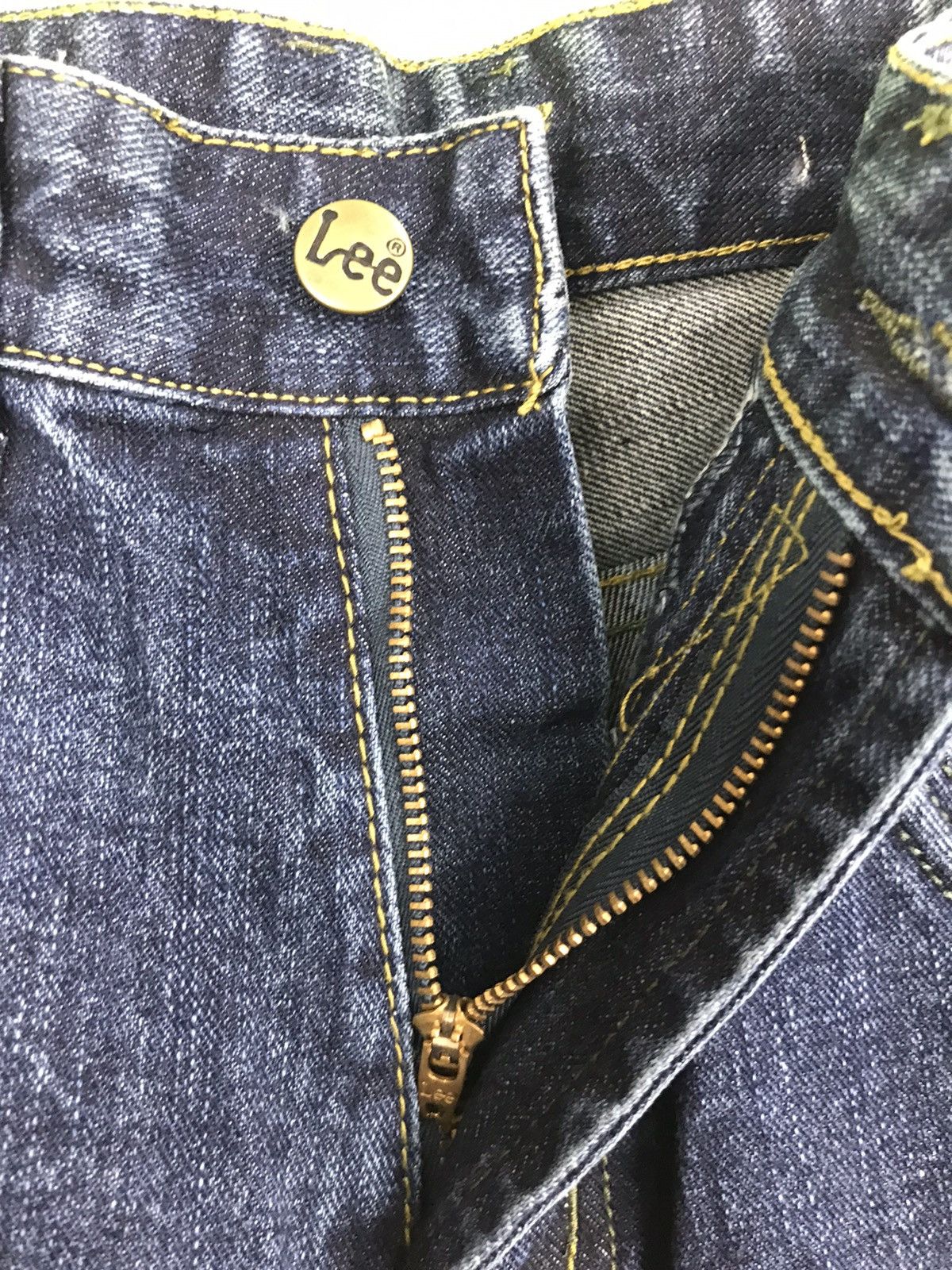 Lee 90s Lee Raider Distresed Denim Jeans Indigo Straight Leg Size US 28 / EU 44 - 4 Thumbnail