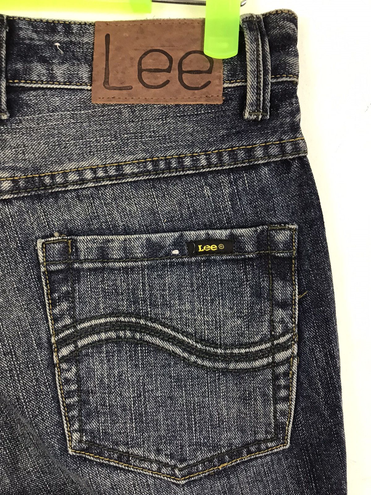 Lee 90s Lee Raider Distresed Denim Jeans Indigo Straight Leg Size US 28 / EU 44 - 3 Thumbnail