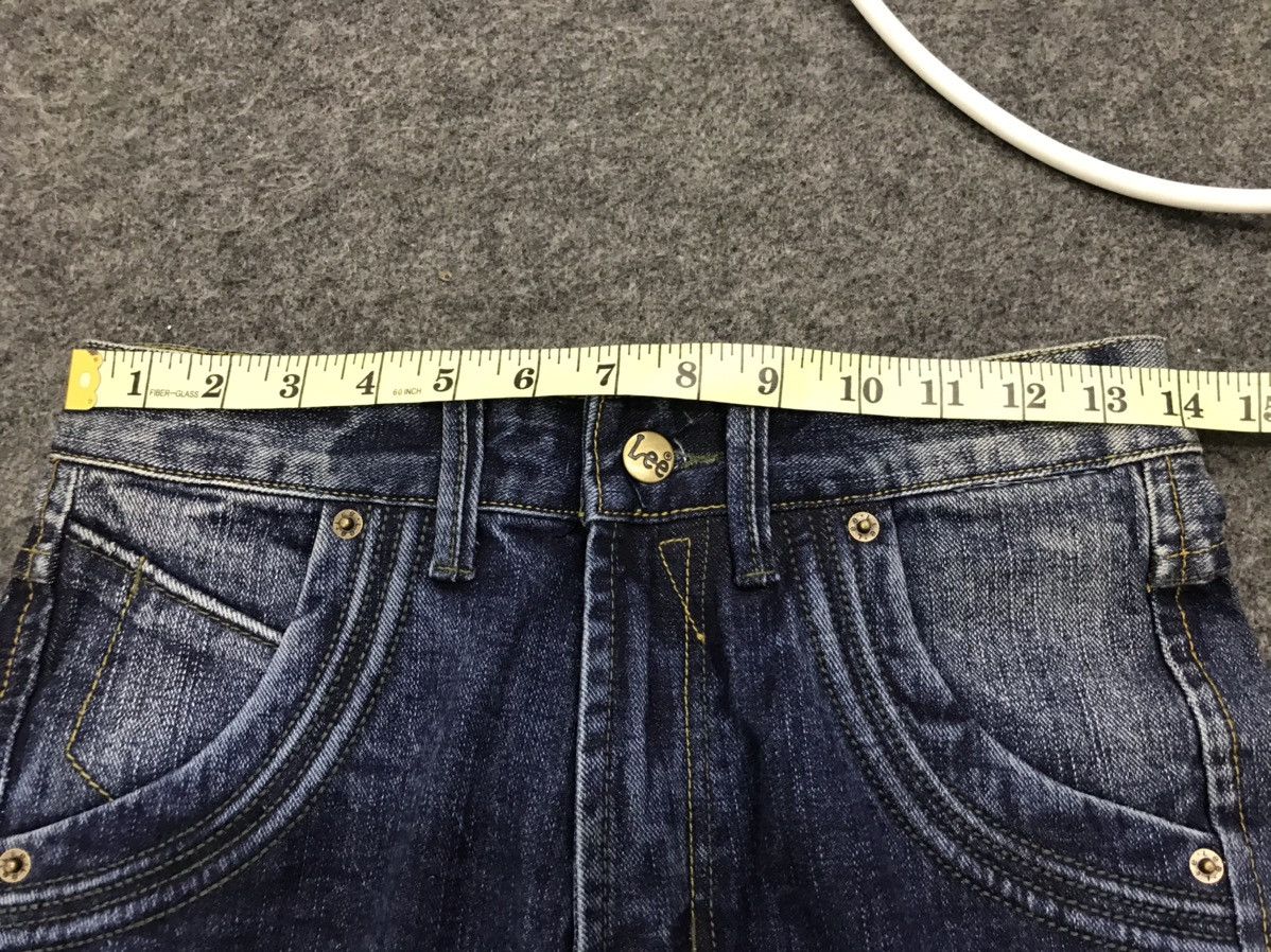 Lee 90s Lee Raider Distresed Denim Jeans Indigo Straight Leg Size US 28 / EU 44 - 7 Thumbnail