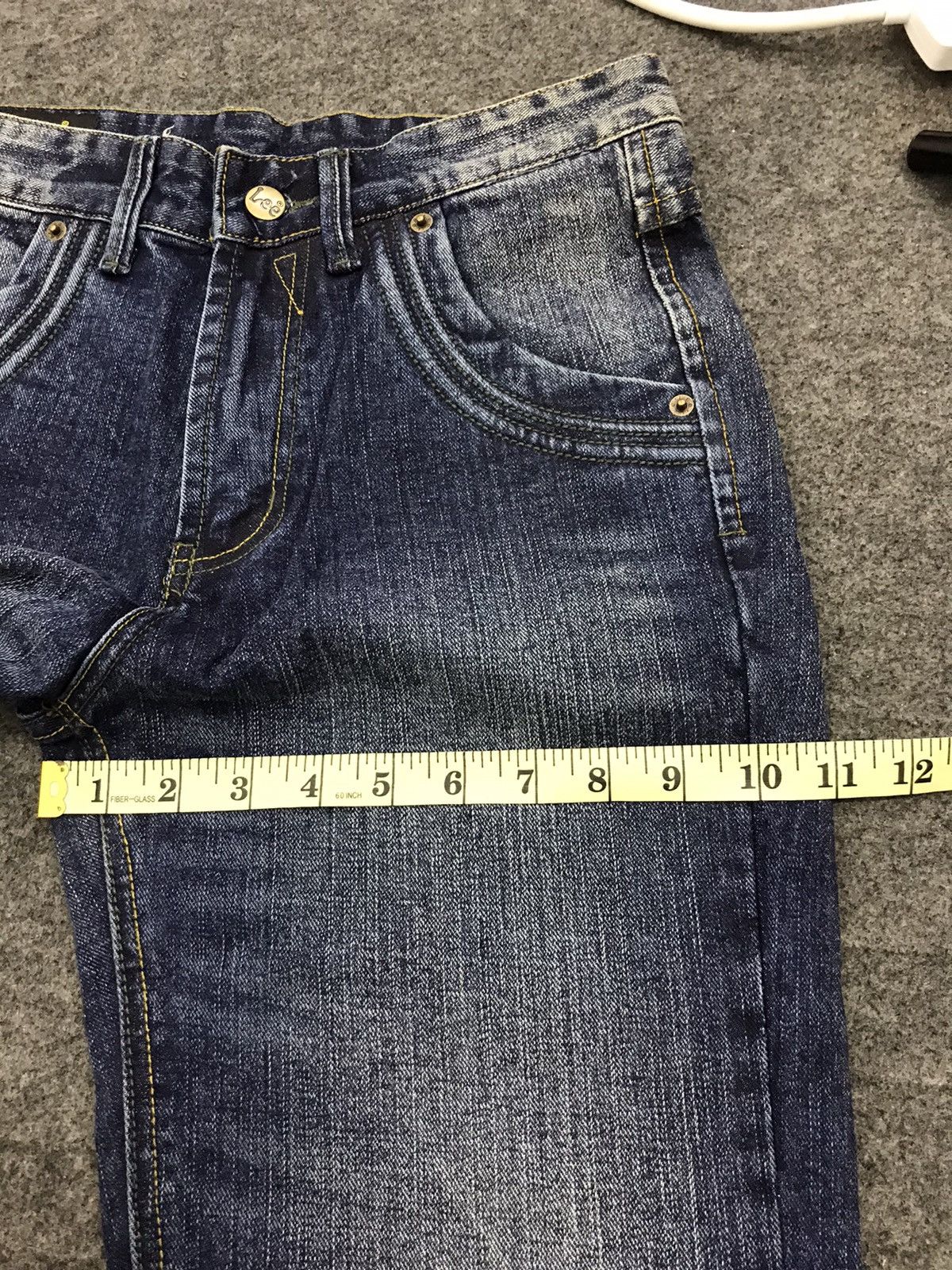 Lee 90s Lee Raider Distresed Denim Jeans Indigo Straight Leg Size US 28 / EU 44 - 12 Thumbnail